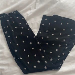 Flare star pants